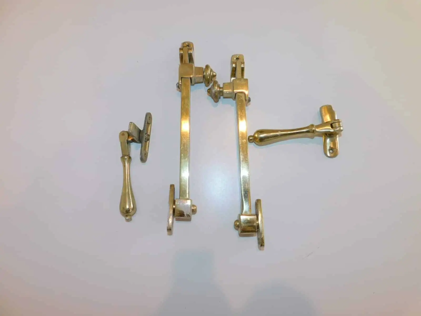 Brass Casement Window Fasteners and Telescopic Stays, 7r Sell4You